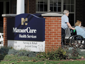 HCR ManorCare Sign